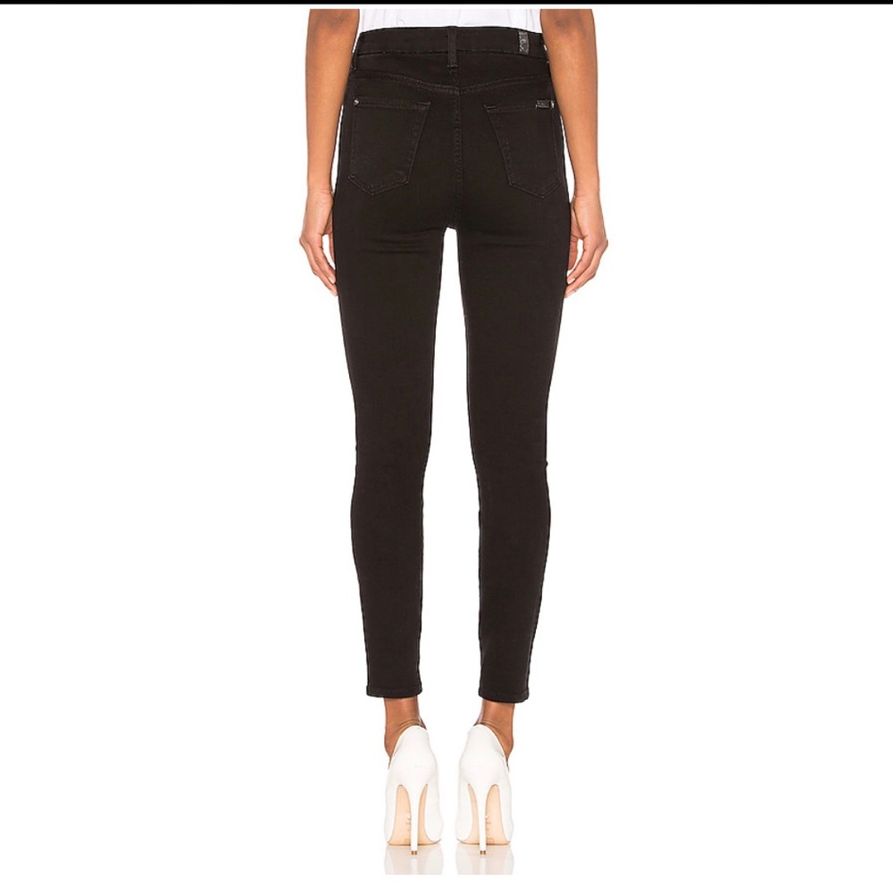 Aubrey Super High Waist Jeans-7 For All Mankind - Picture 4 of 8